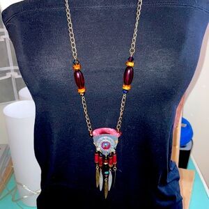 Gorgeous vintage BoHo piece necklace